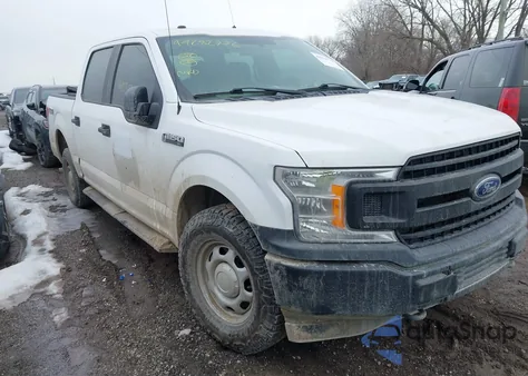 2018 Ford F-150 Xl from USA, damaged, VIN 1FTEW1E58JKE97349